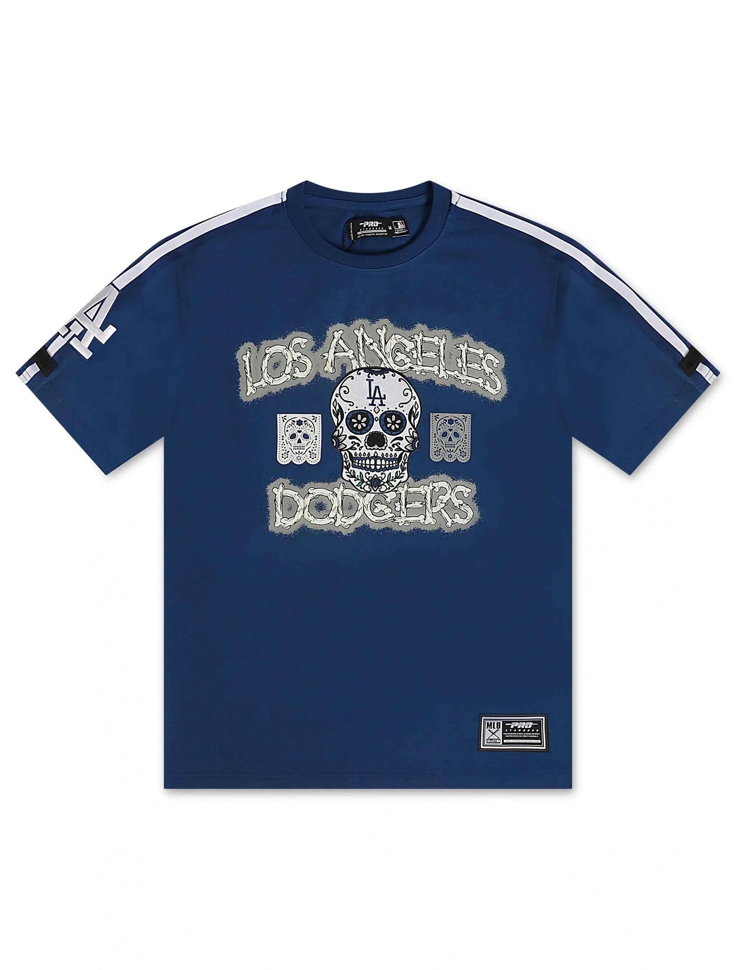 Pro Standard Dodgers Dia De Los Muertos Tee - Blue