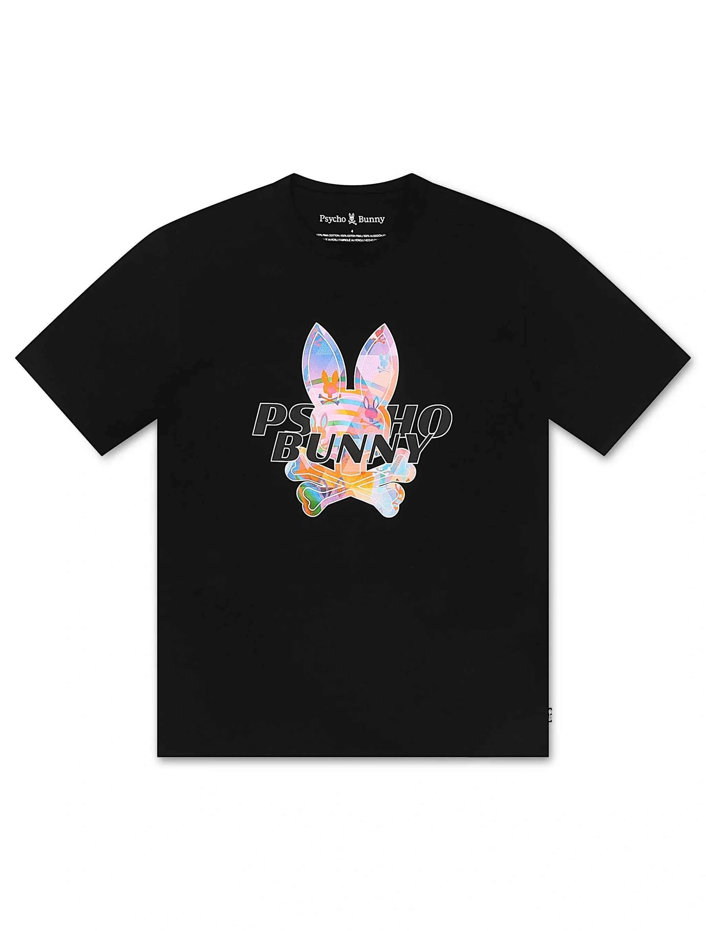 Psycho Bunny Milos Graphic Tee - Black