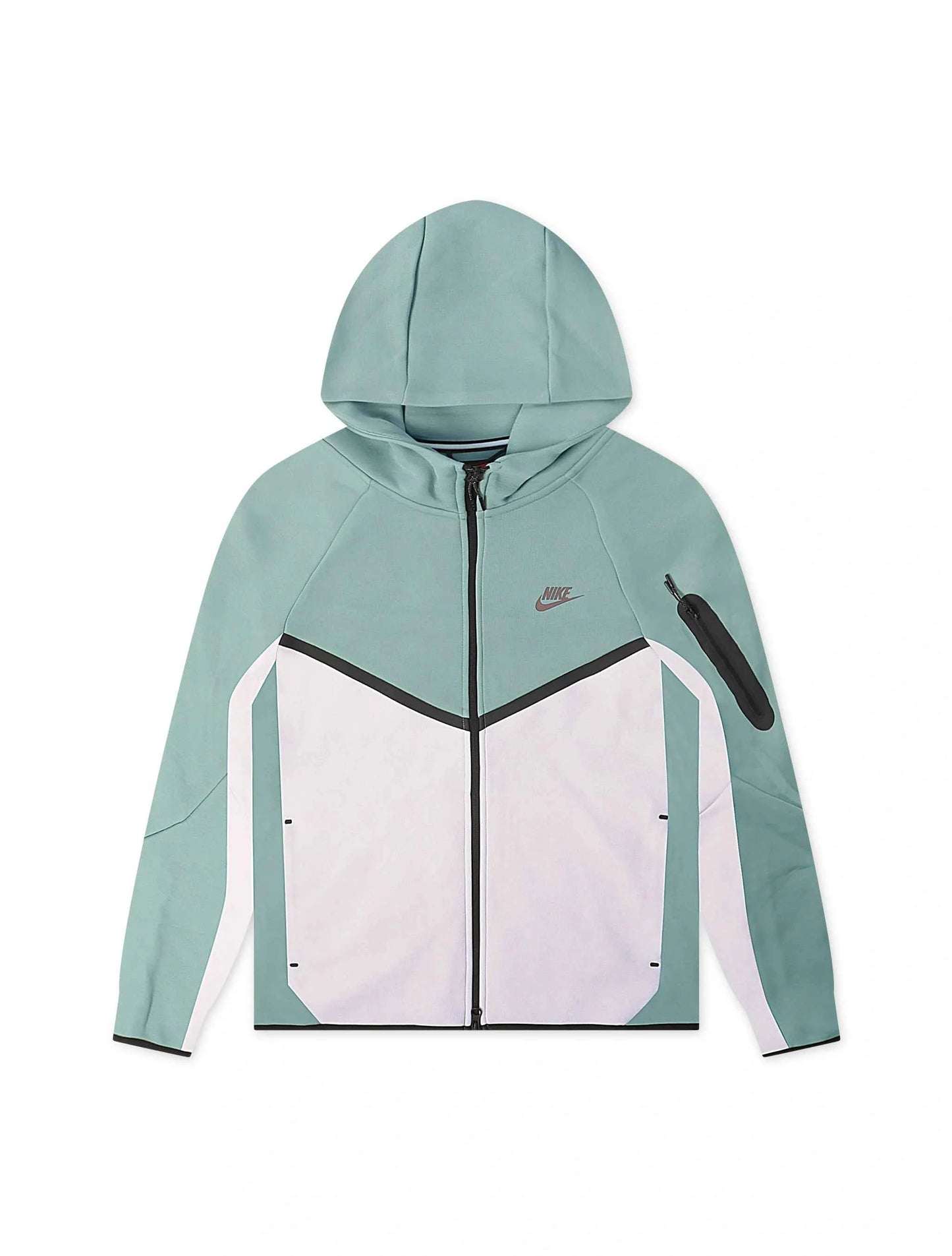 Nike Big Kids Sportswear Tech Fleece Hoodie - Dusty Sage
