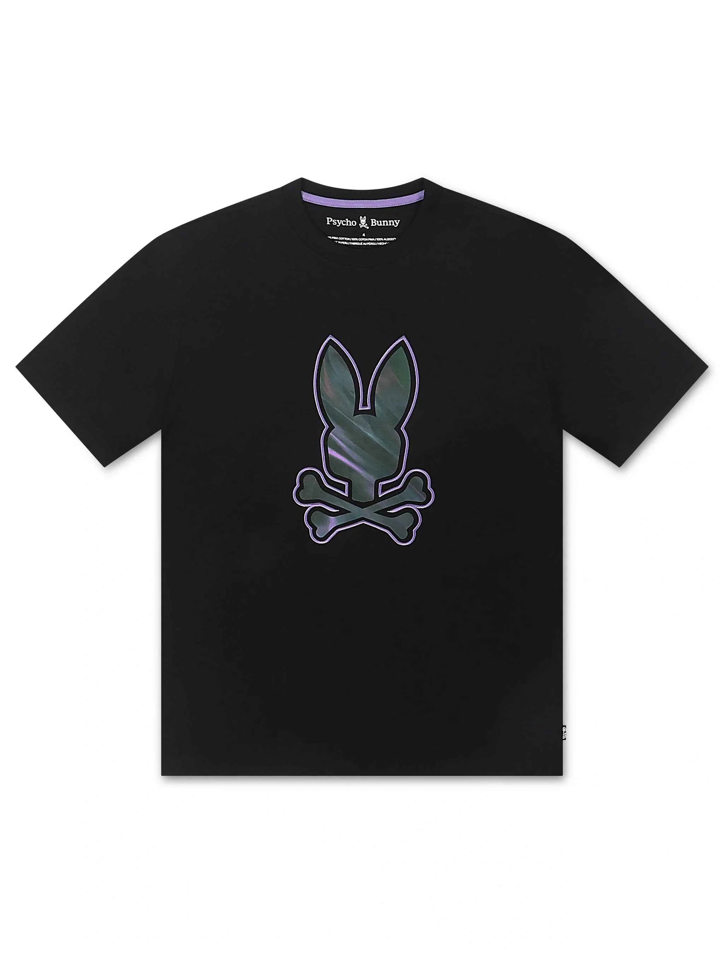 Psycho Bunny Longbridge Graphic Tee - Black