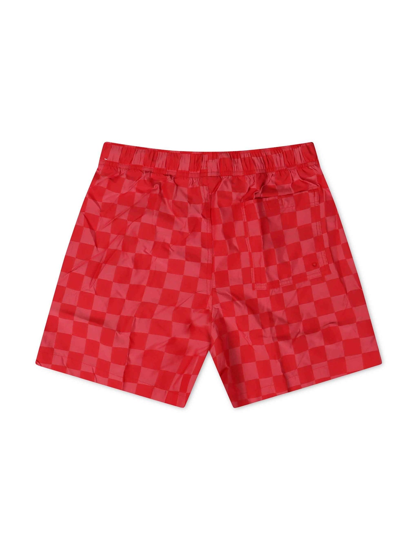 Nike Mens Club Shorts - Checkered Red