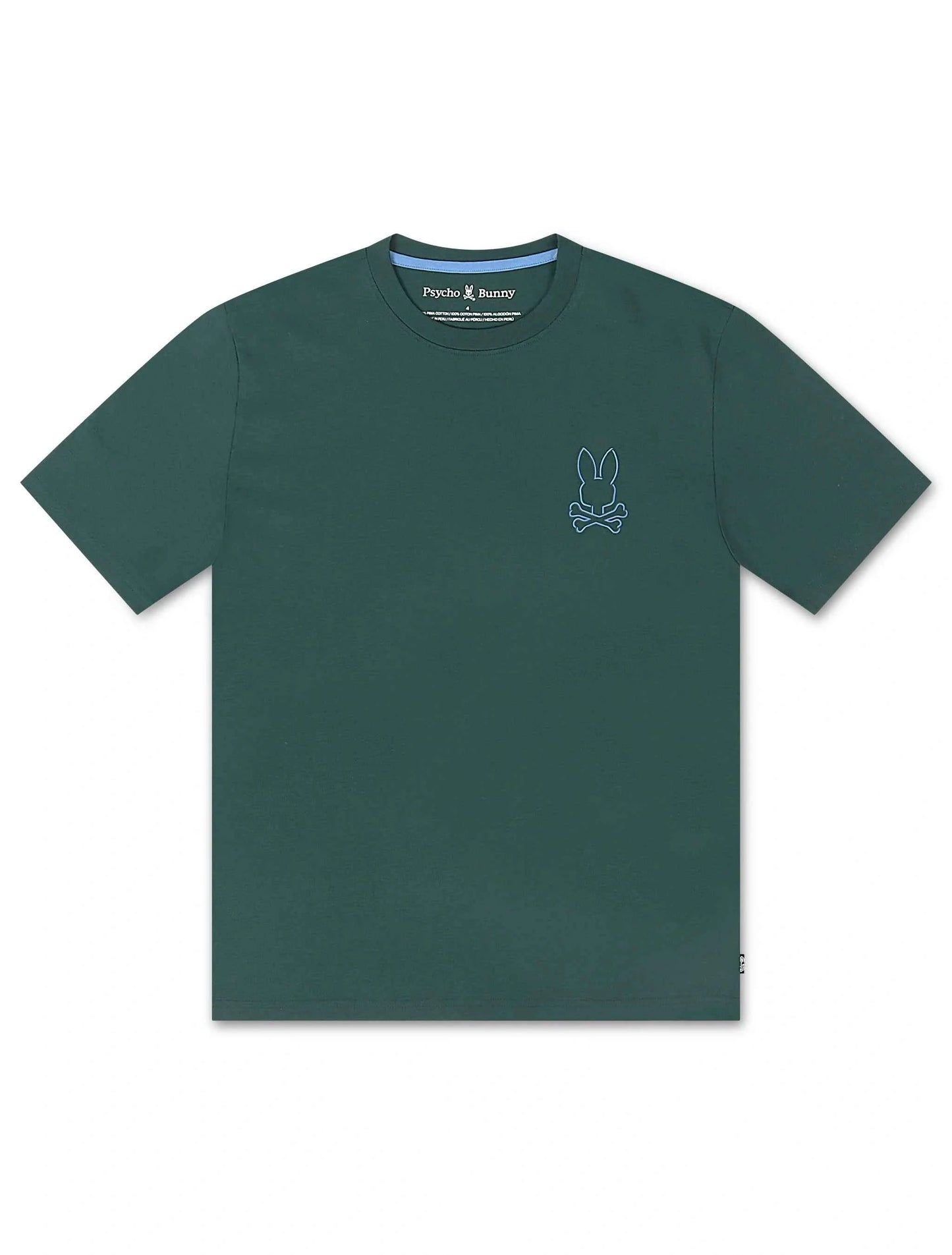 Psycho Bunny Hamilton Embroidered Tee - Seamoss