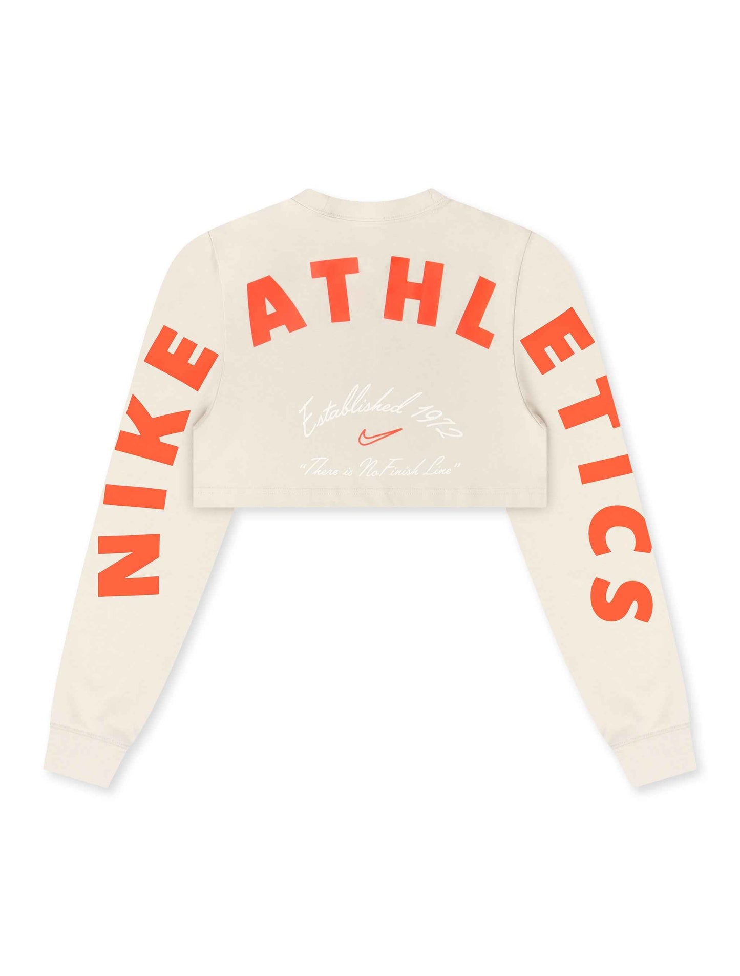 Nike Womens Oversized Long Sleeve - Light Bone