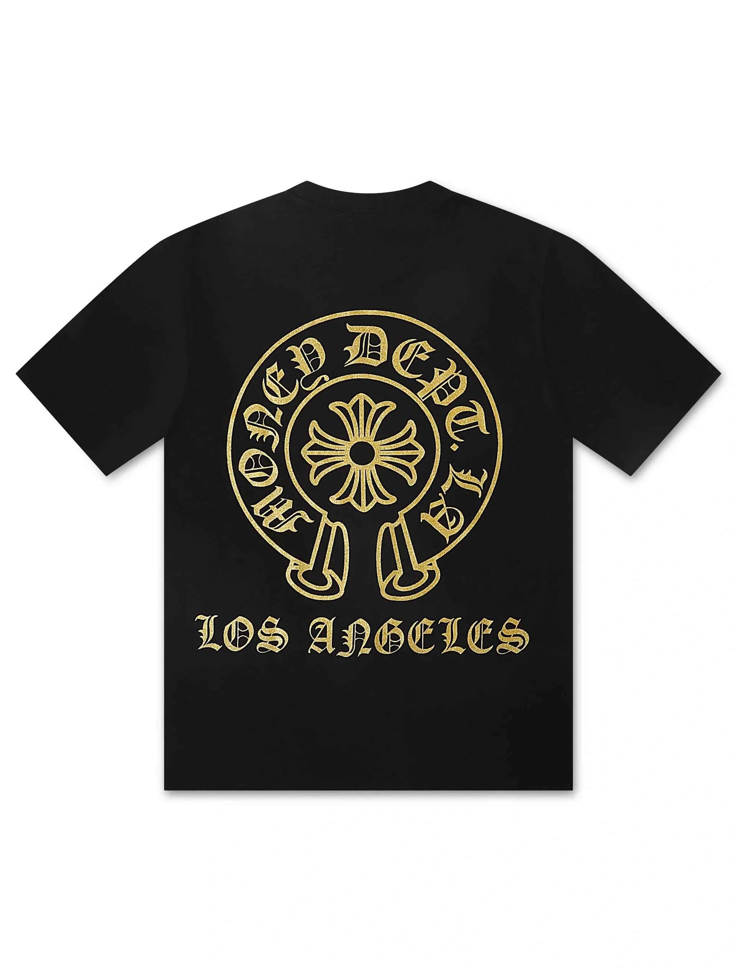 Money Dept. Vintage Old English Tee - Black/Gold