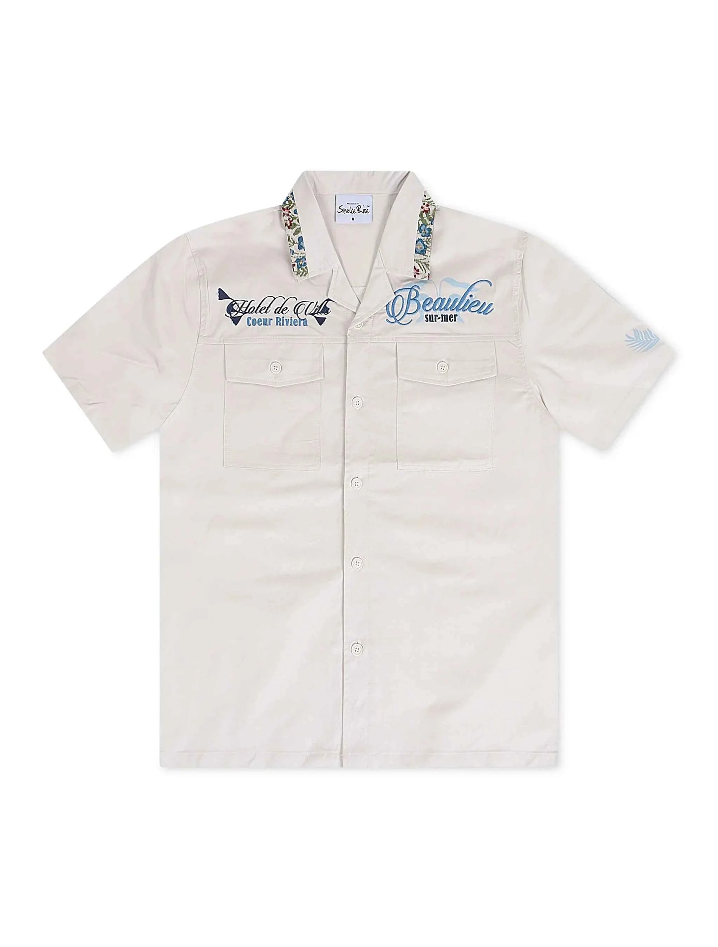 Smoke Rise Button Down Shirt - Chalk
