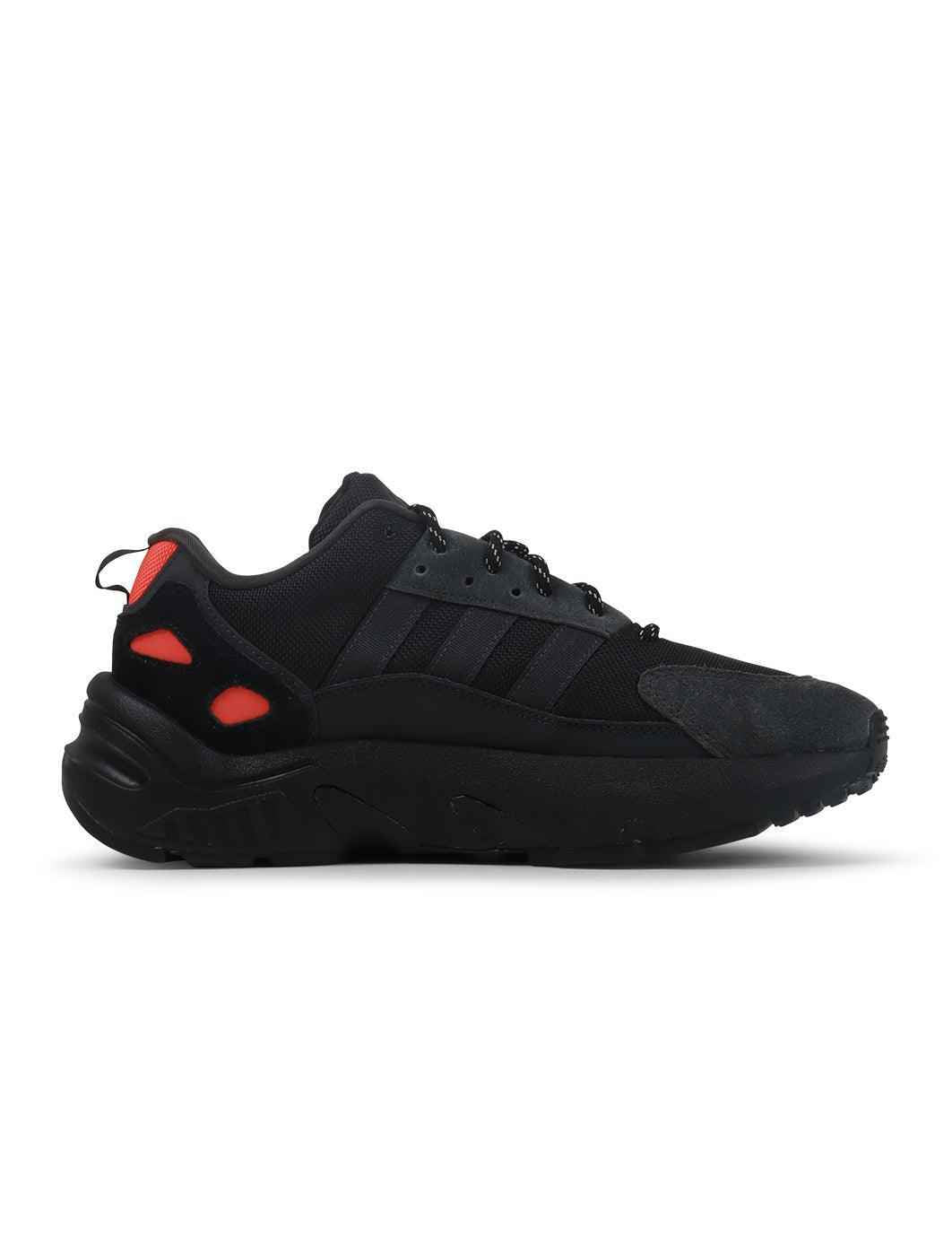 Adidas Mens Zx 22 Boost - Black Solar Red