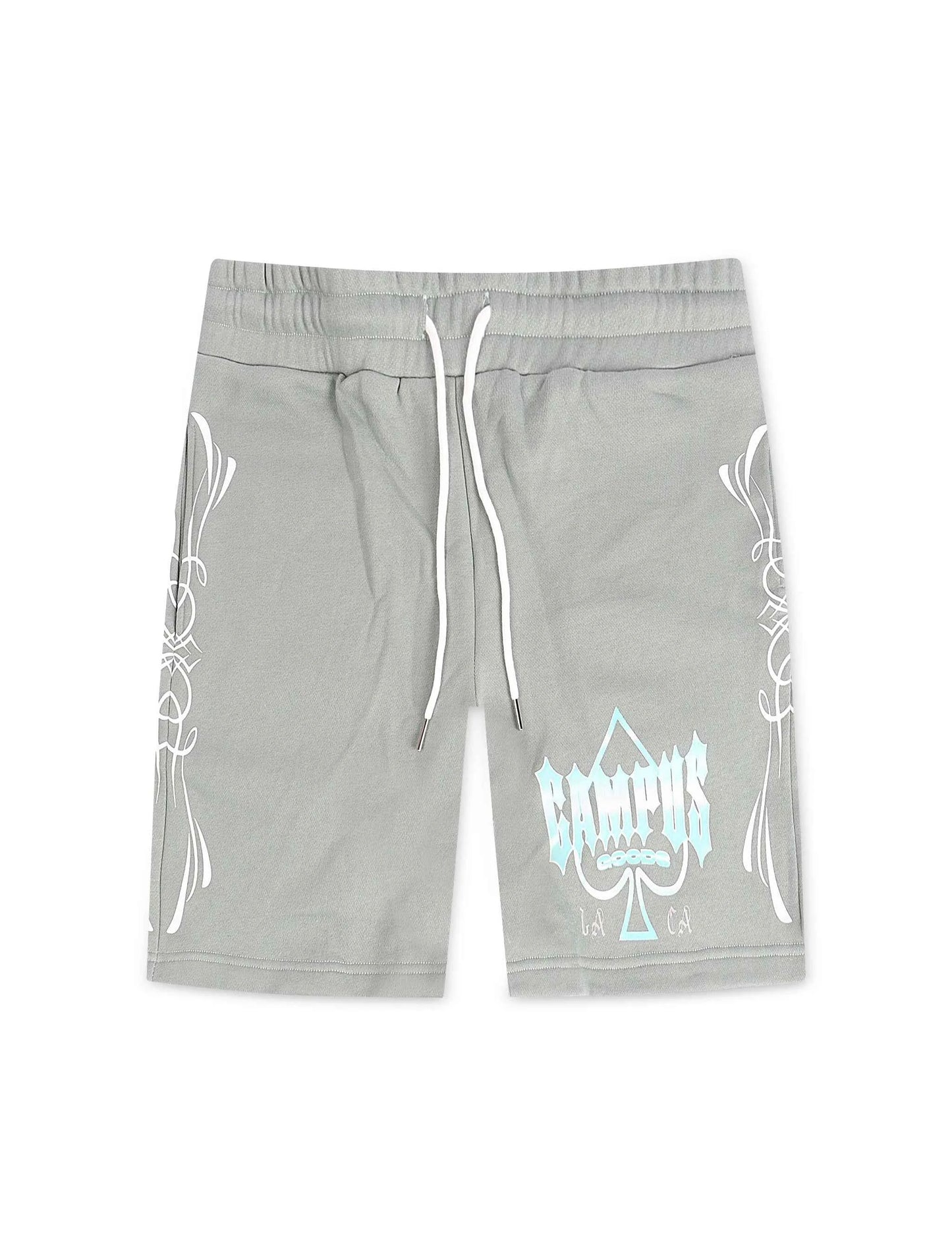 Campus Chrome Fleece Shorts - Green