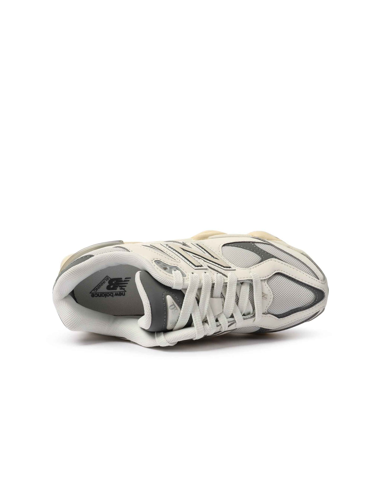 New Balance Big Kids 9060 Lifestyle Shoes - White/Grey