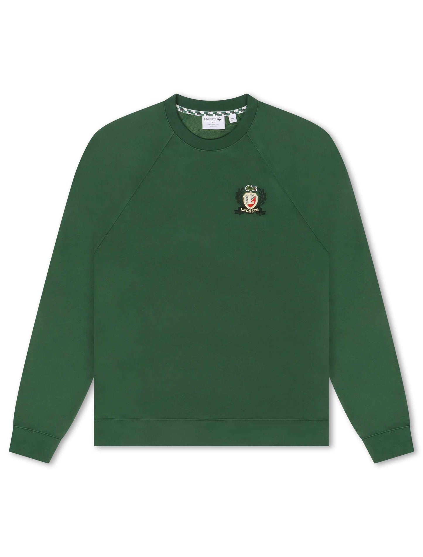 Lacoste Embroidered Shield Sweatshirt - Green
