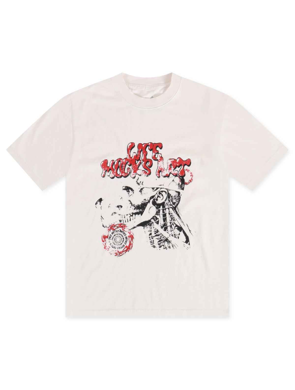 Artiko Life Mocks Art Tee - Cream