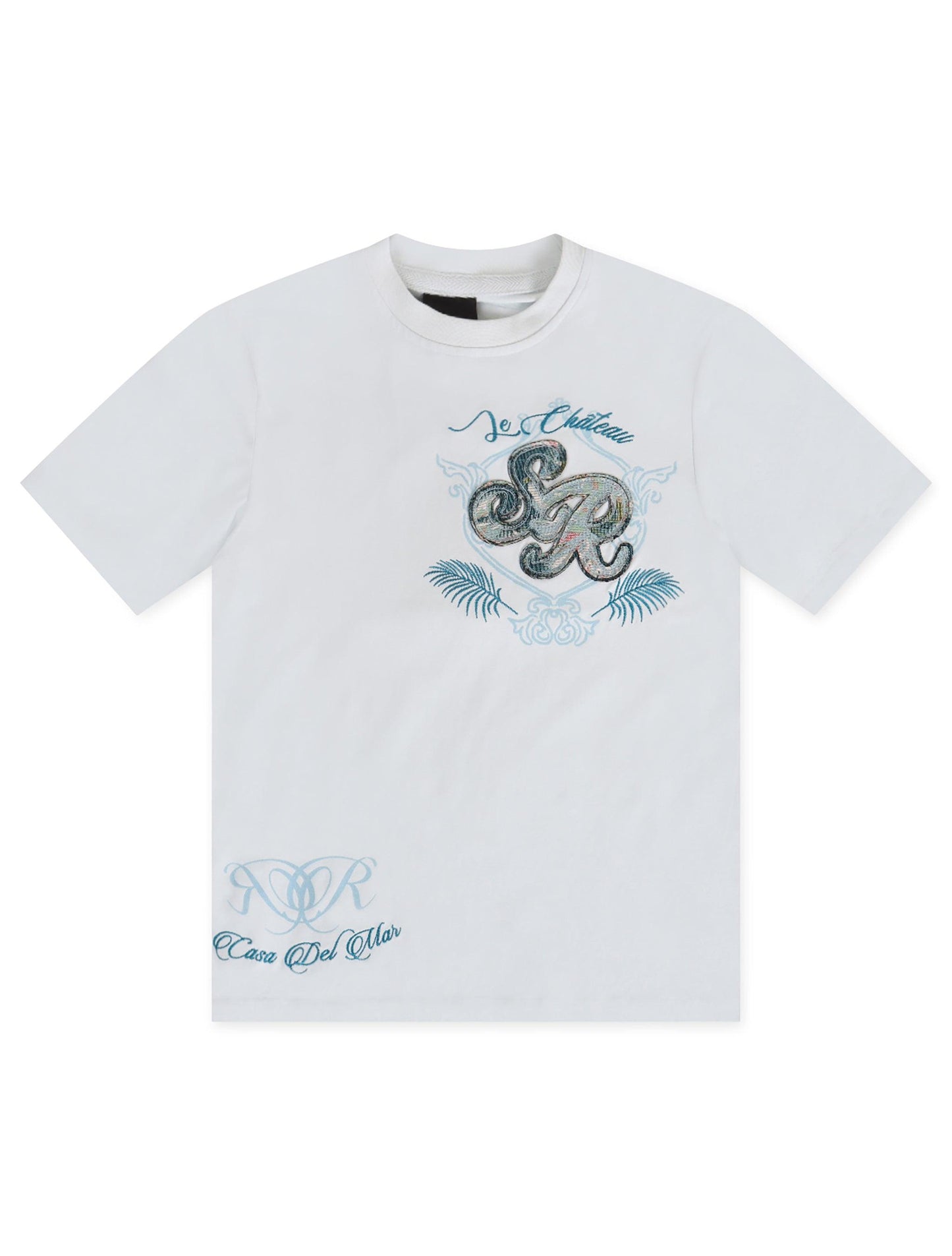 Smoke Rise Tapestry SS Tee - Blue