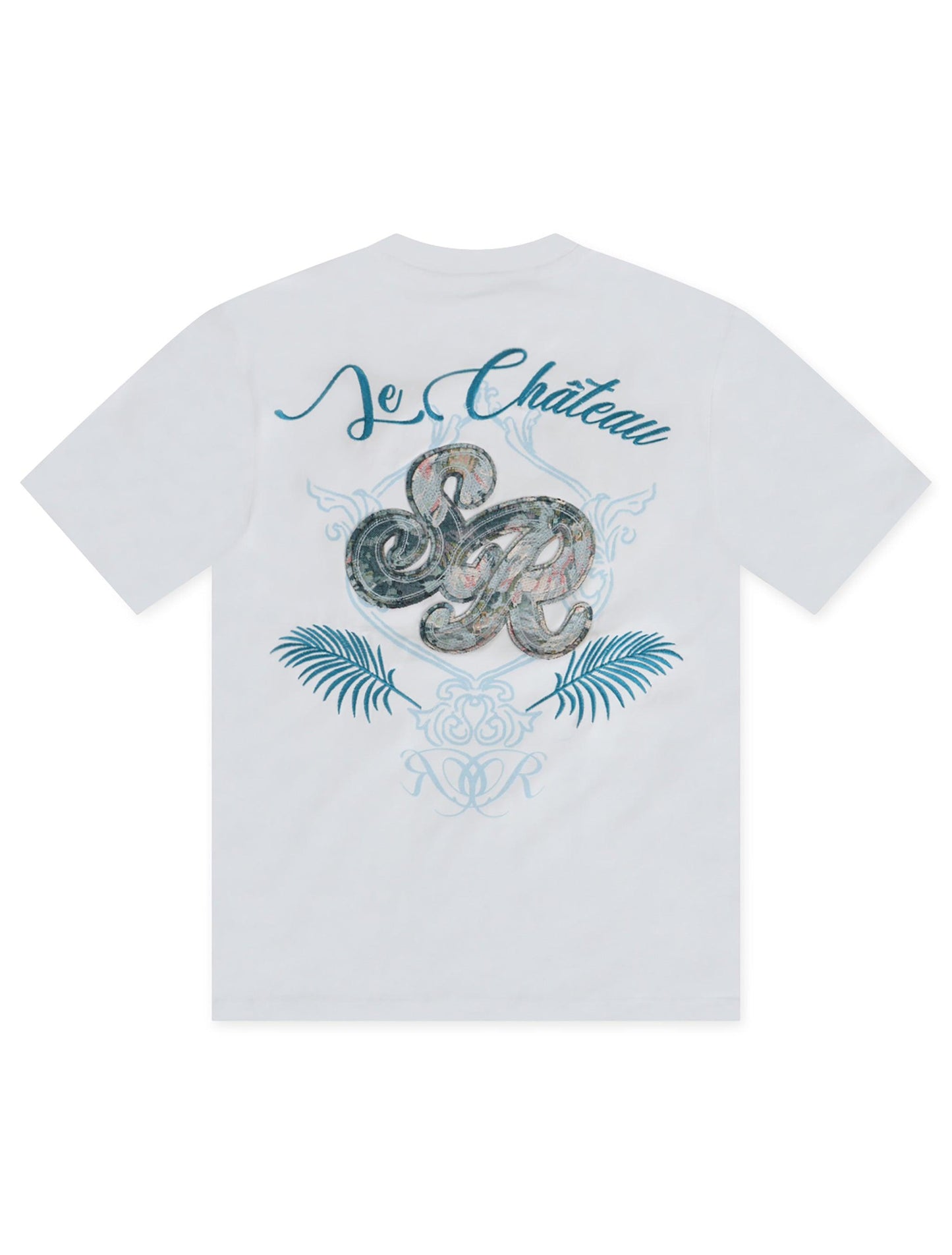 Smoke Rise Tapestry SS Tee - Blue