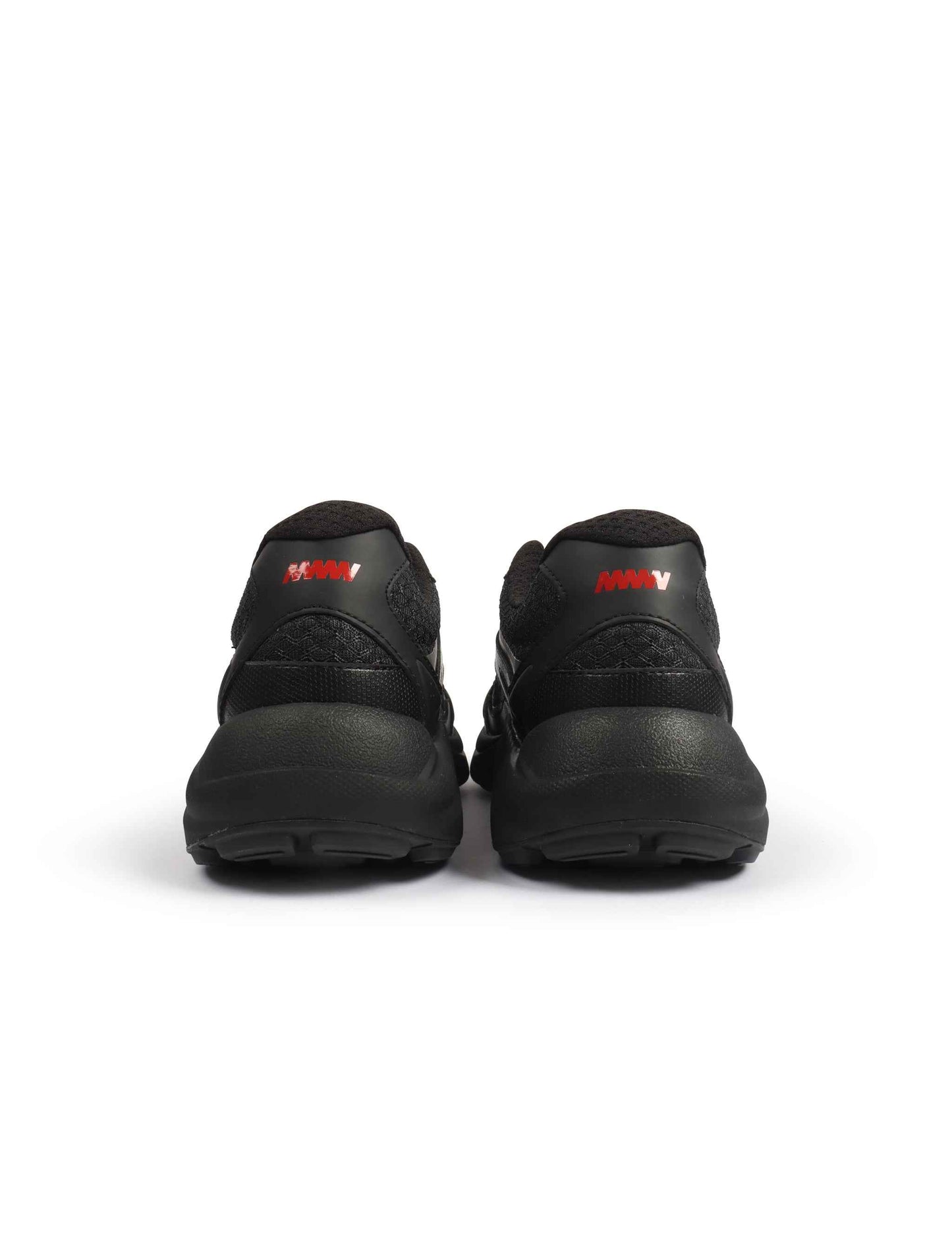 Hugo Boss Mens Trainers Leather Mesh - Black