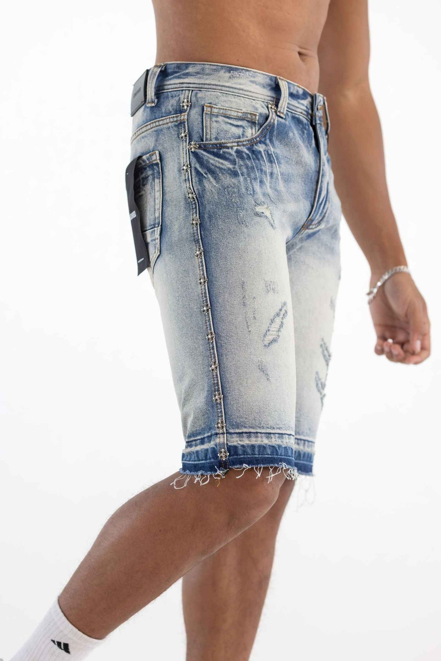 Kindred Premium Stud Shorts - Blue