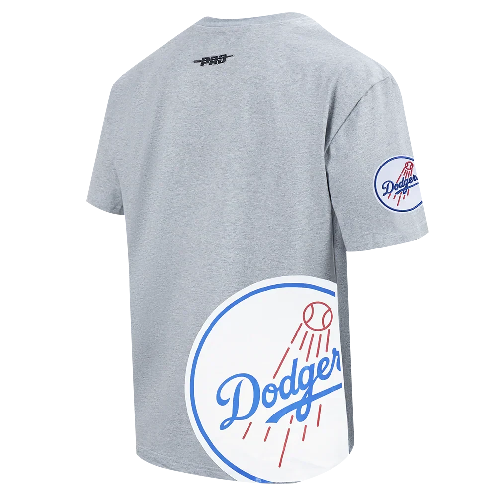 Pro Standard LA Dodgers Living Large Tee - Gray