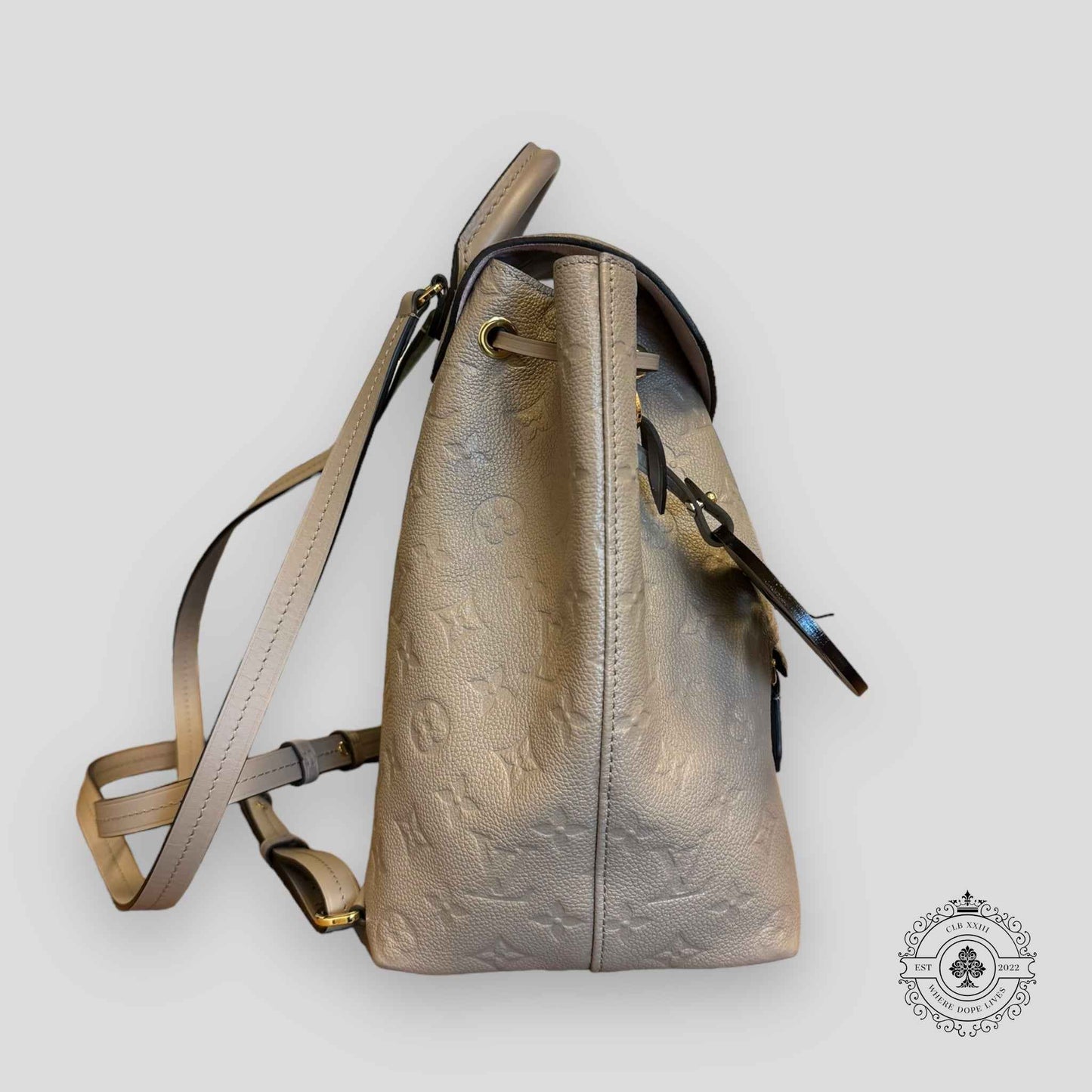 Louis Vuitton Montsouris Backpack in Turtledove
