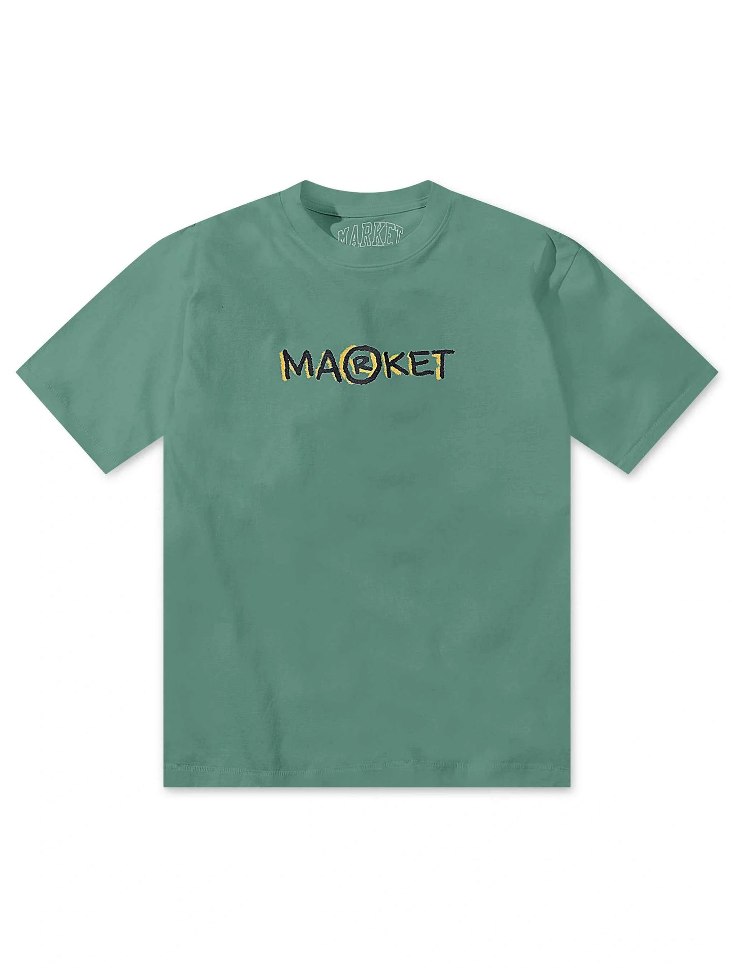 Market Studios Smiley Doodle Tee - Malachite Green