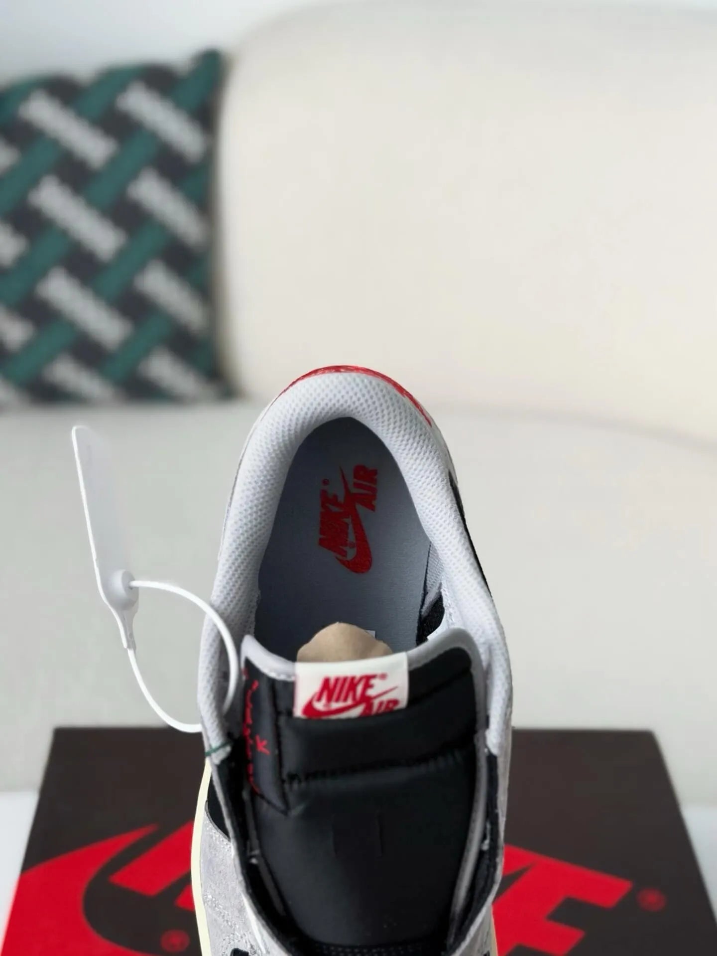 Travis Scott x Air Jordan 1 Low “Black Grey Reverse Swoosh”