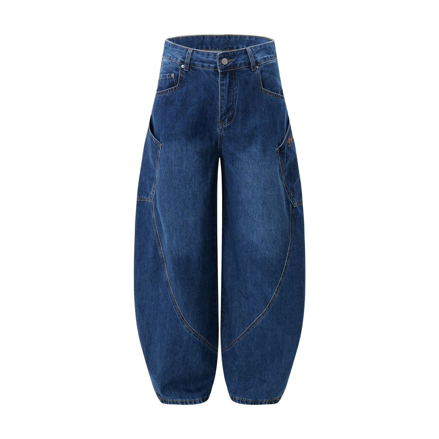 Vintage Wide-Leg Baggy Jeans