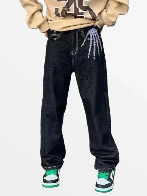 Denim Pant Skeleton