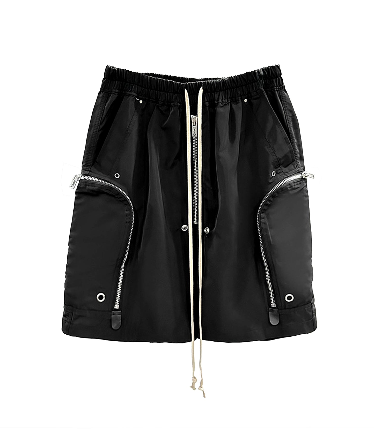 RAPTURE ZIP SHORTS - JUSTLUXURY