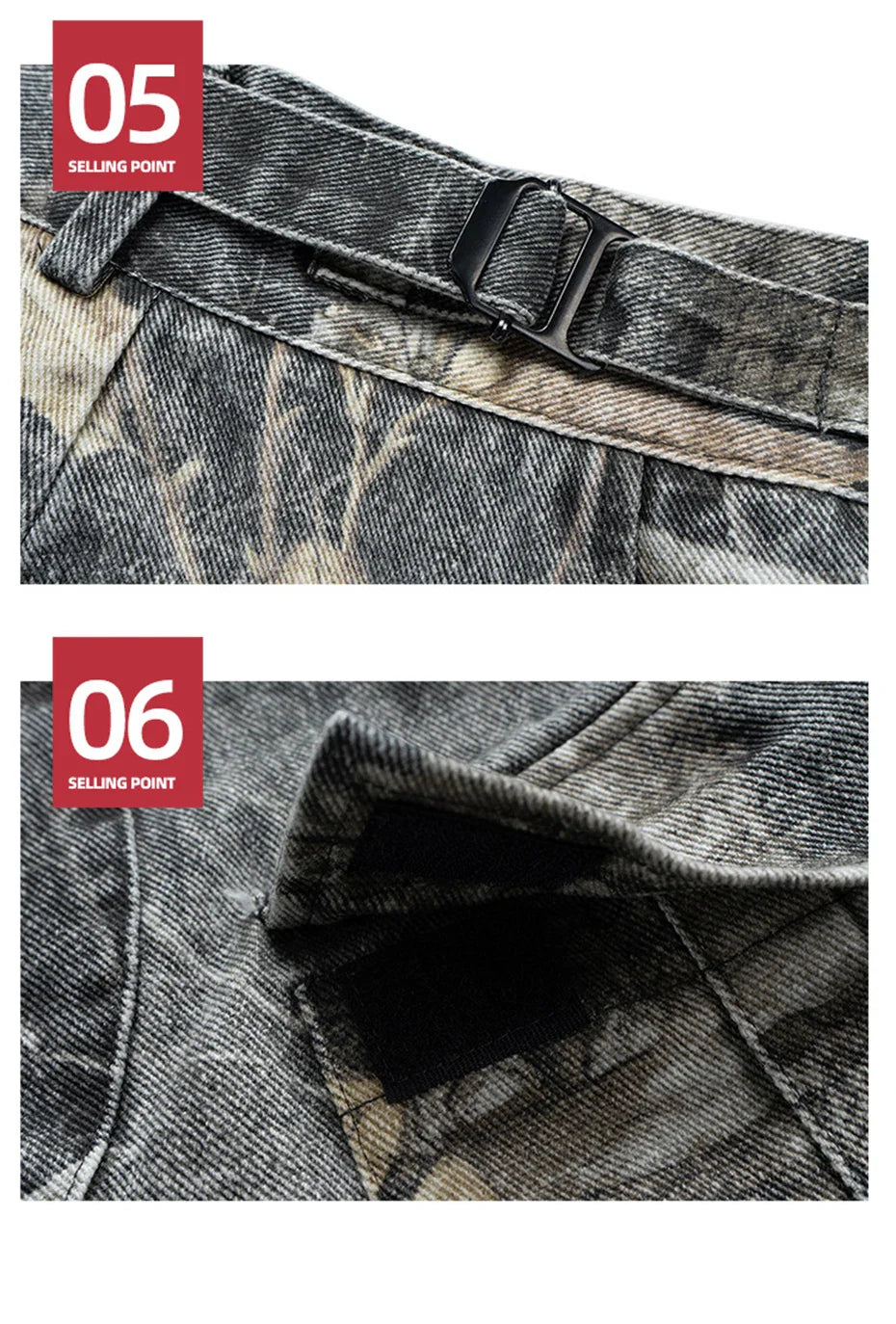 Hunting Camo Cargo Shorts