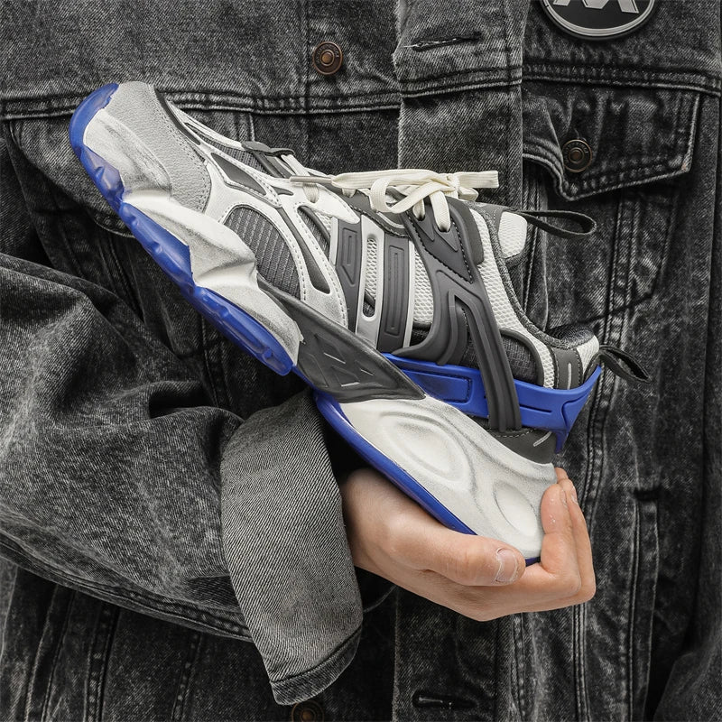Kledon T84 Sneakers - Deconstructed Luxury Architectural Trainers | LuxuryUrbanwear - JUSTLUXURY