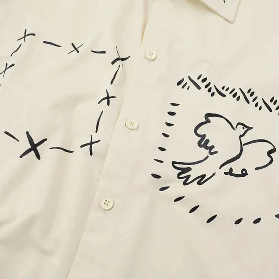 Streetwear Casual Shirts N9087