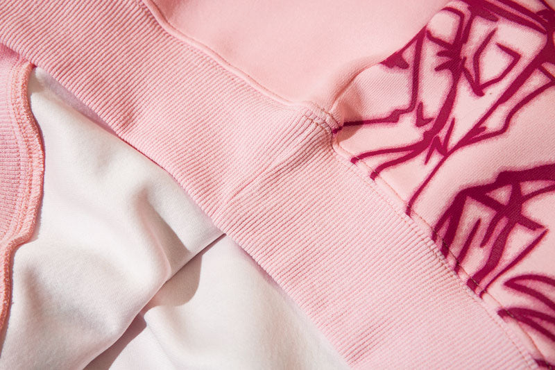 Cartoon Line Character | Graphic Hoodie
