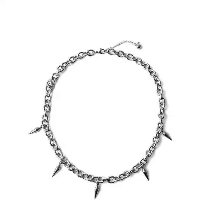 Point SA2 Steel Pendant Necklace