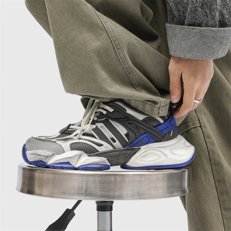 Kledon T84 Sneakers - Deconstructed Luxury Architectural Trainers | LuxuryUrbanwear - JUSTLUXURY