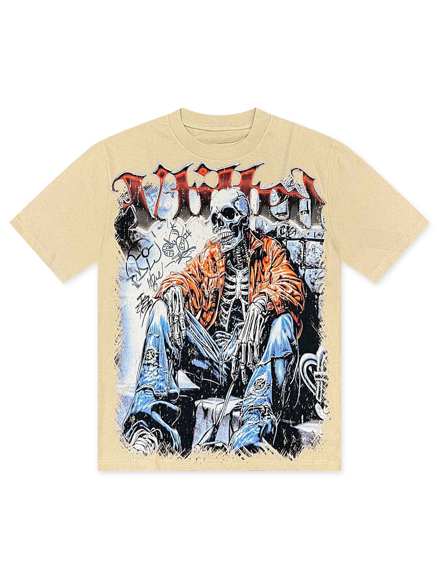 Vtilted Unstable Tee - Cream