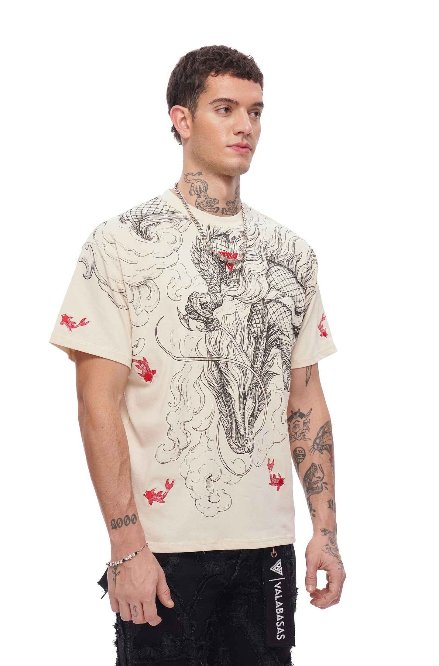 Valabasas Mythic Flow Tee - Beige