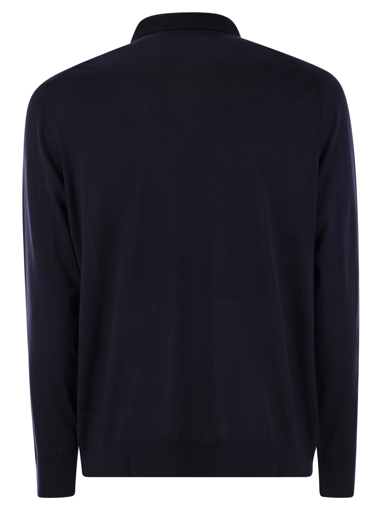 Kiton Men Wool Polo Shirt