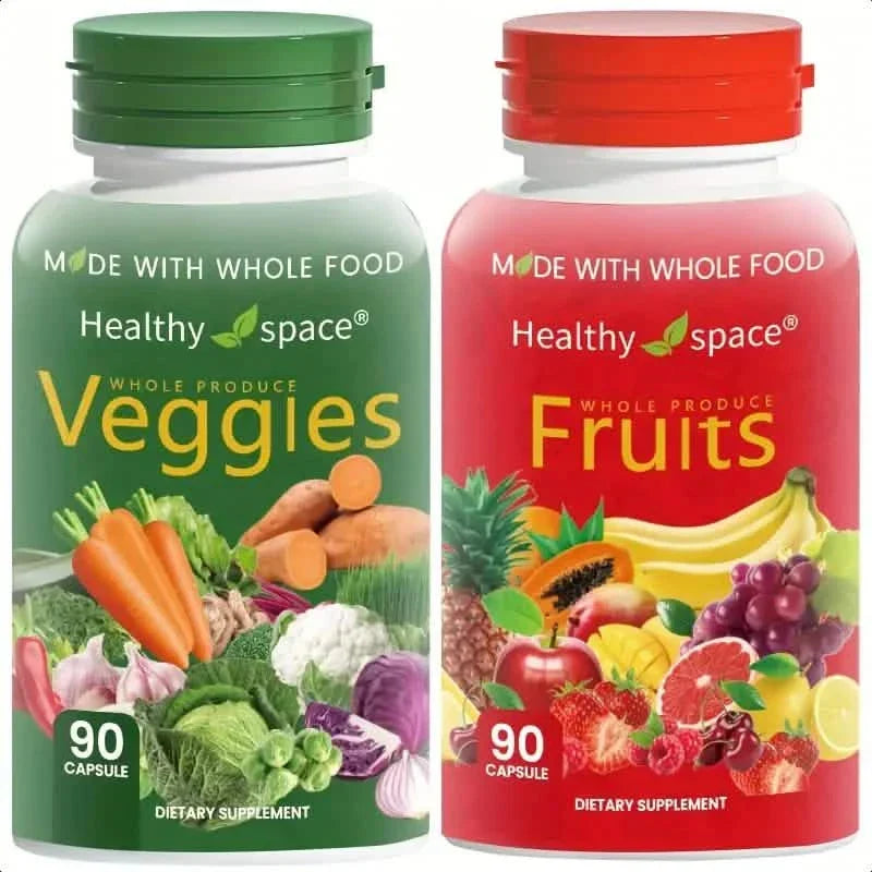 2-Pack: Balance Of Nature Fruit & Vegetables Food Supplement