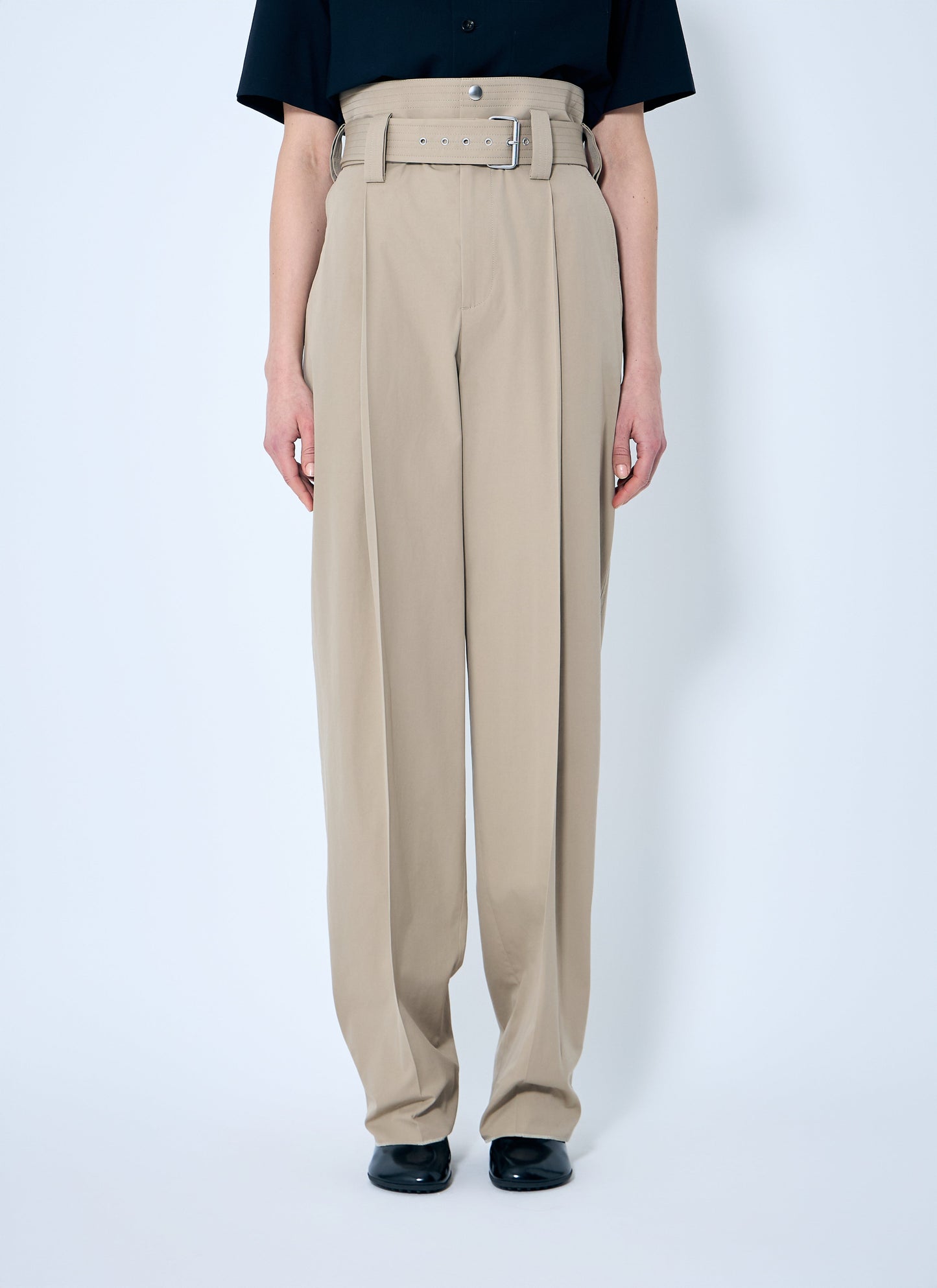 Bottega Veneta Women Compact Cotton Pants