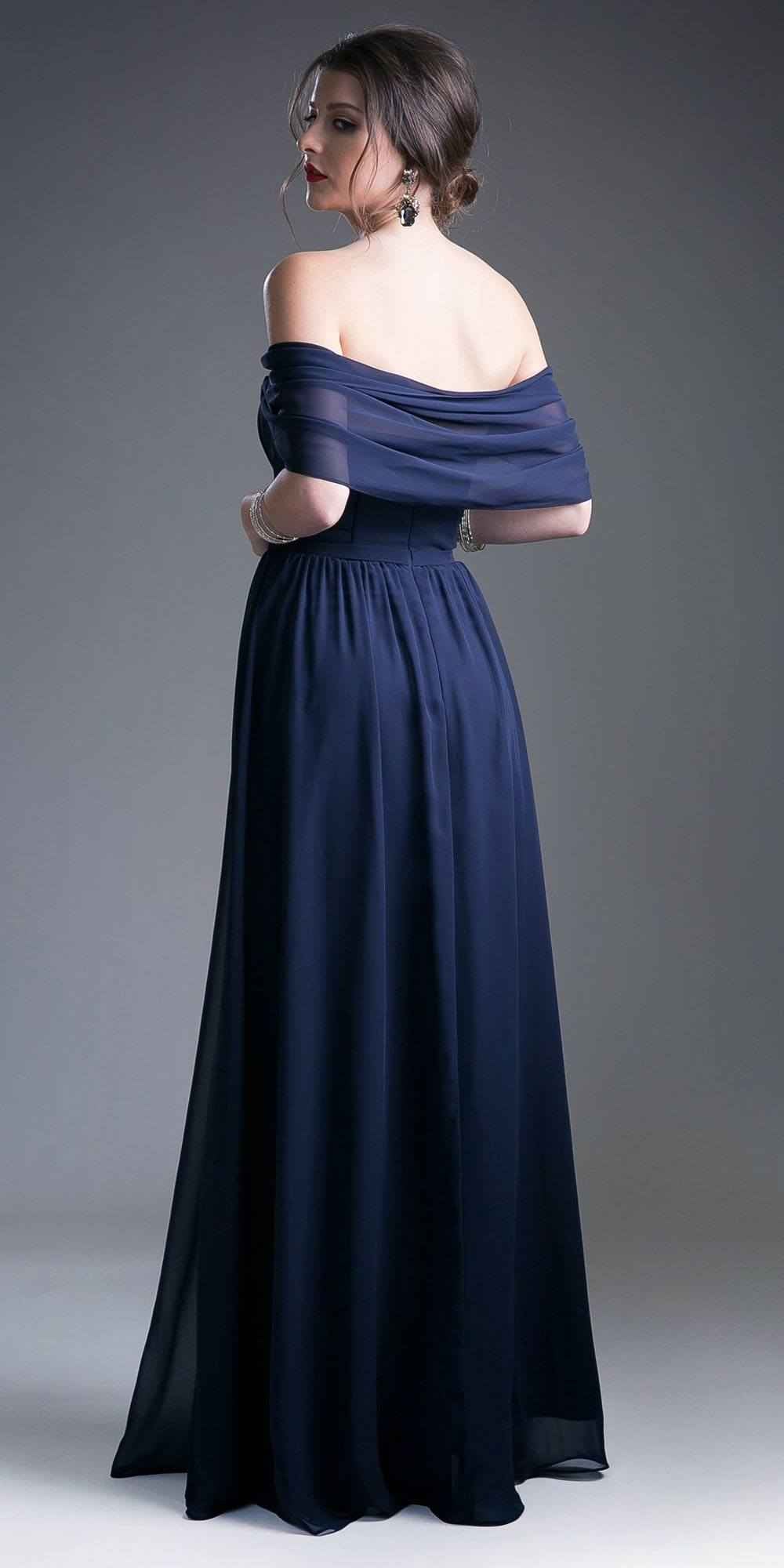 Cinderella Divine CH532 Sweetheart Neck A-Line Dress with Sleeves