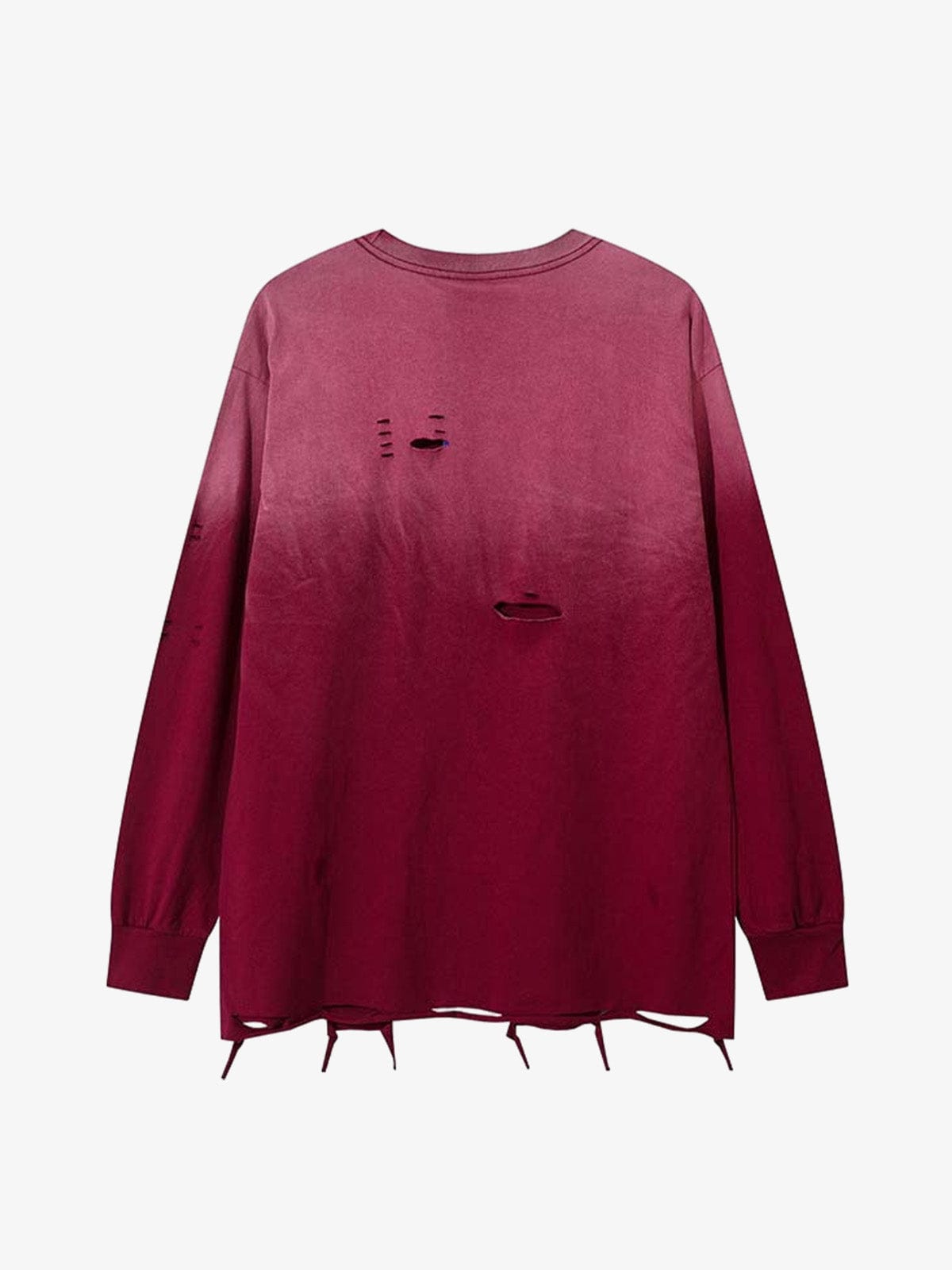 Long Sleeve Holey Fade
