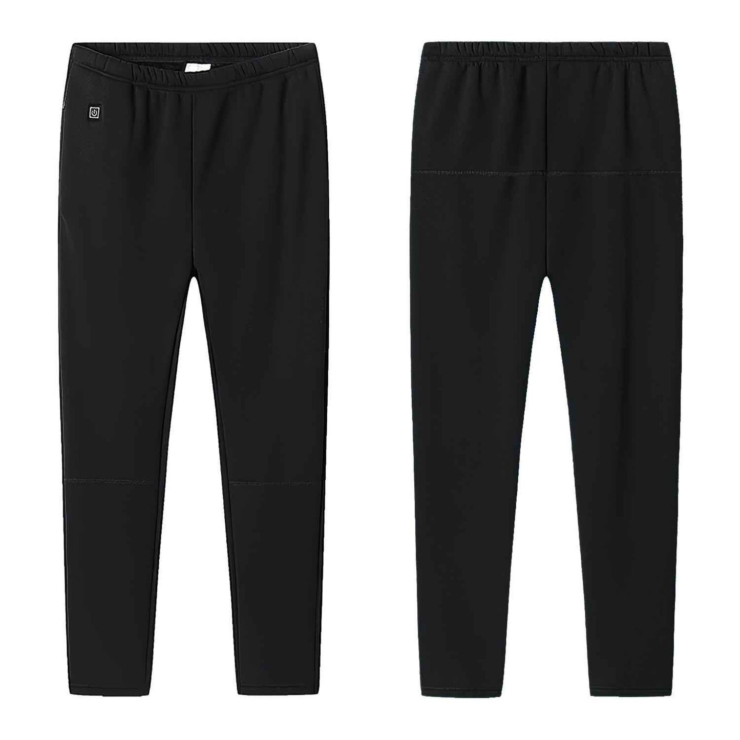Winter Heated Pants for Men Women with 12 Heating Zones 5V USB Powered Heating Trouser with 3 Heating Levels Machine Washable for Outdoor Winter Activ
