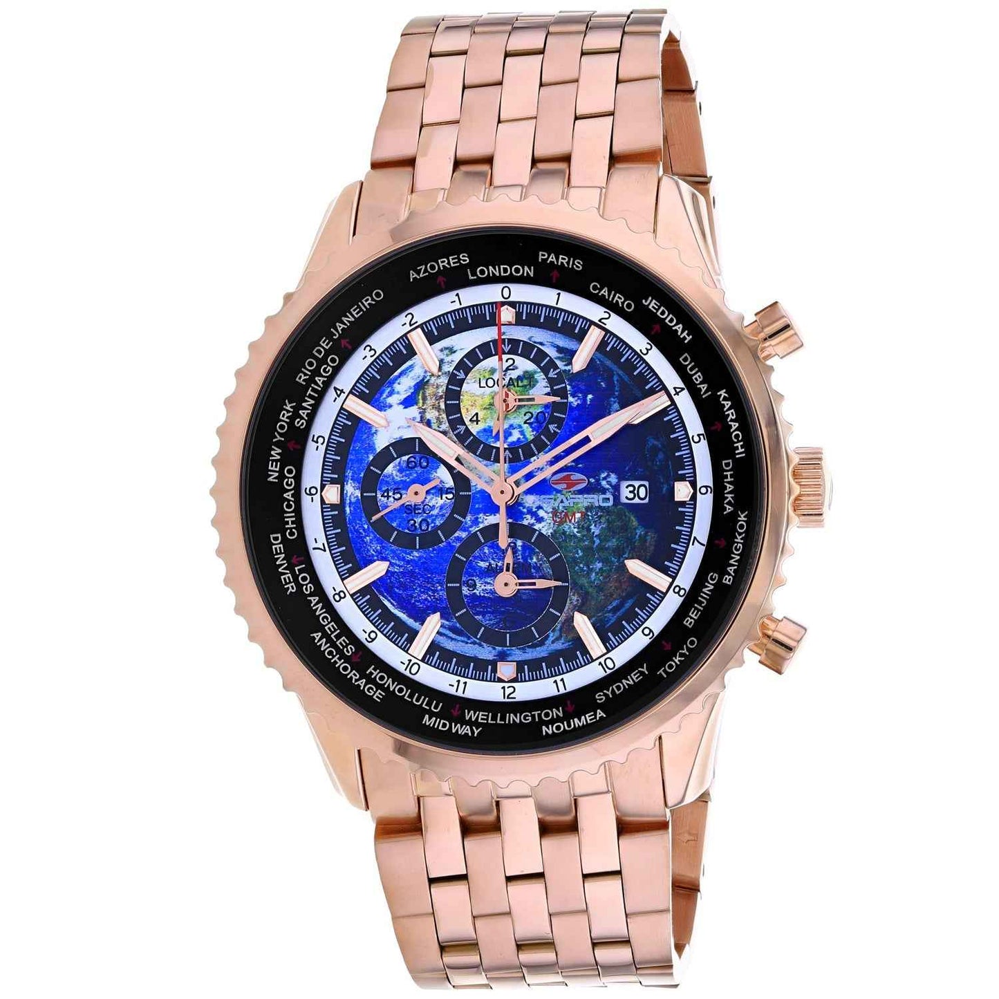 Seapro Men's Meridian World Timer GMT