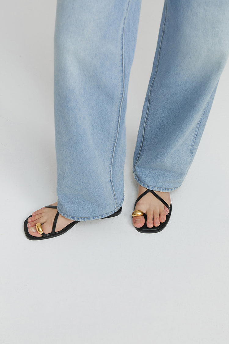 Coney Island Whitefish High Rise Wide Jeans HJ007 - JUSTLUXURY