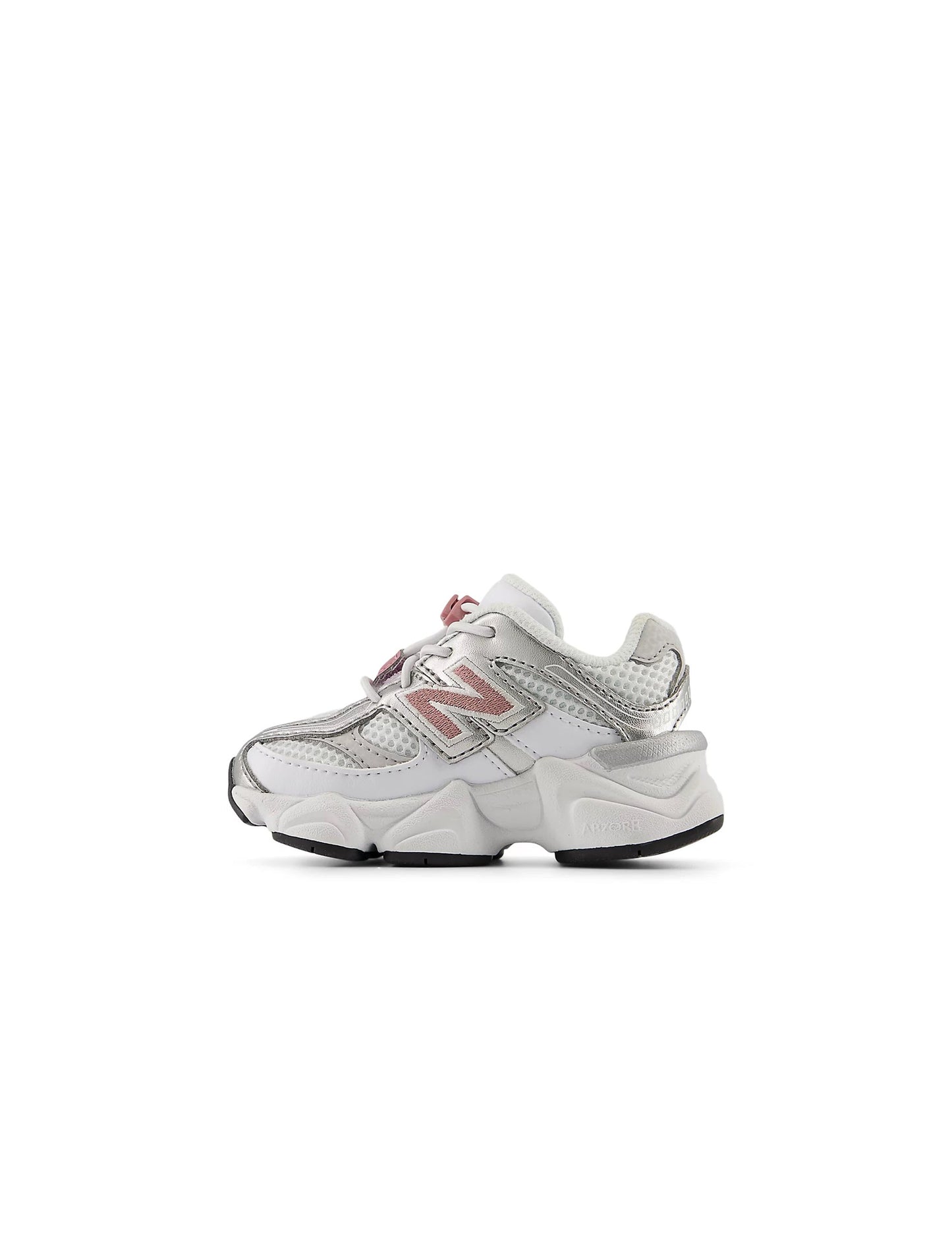 New Balance (TD) 9060 Bungee Shoes - White/Rosewood
