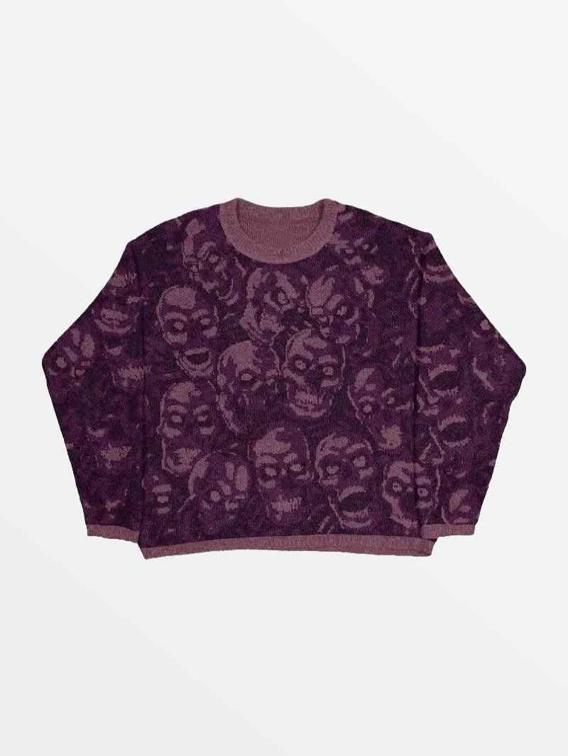 Knitted Sweater Skullwall