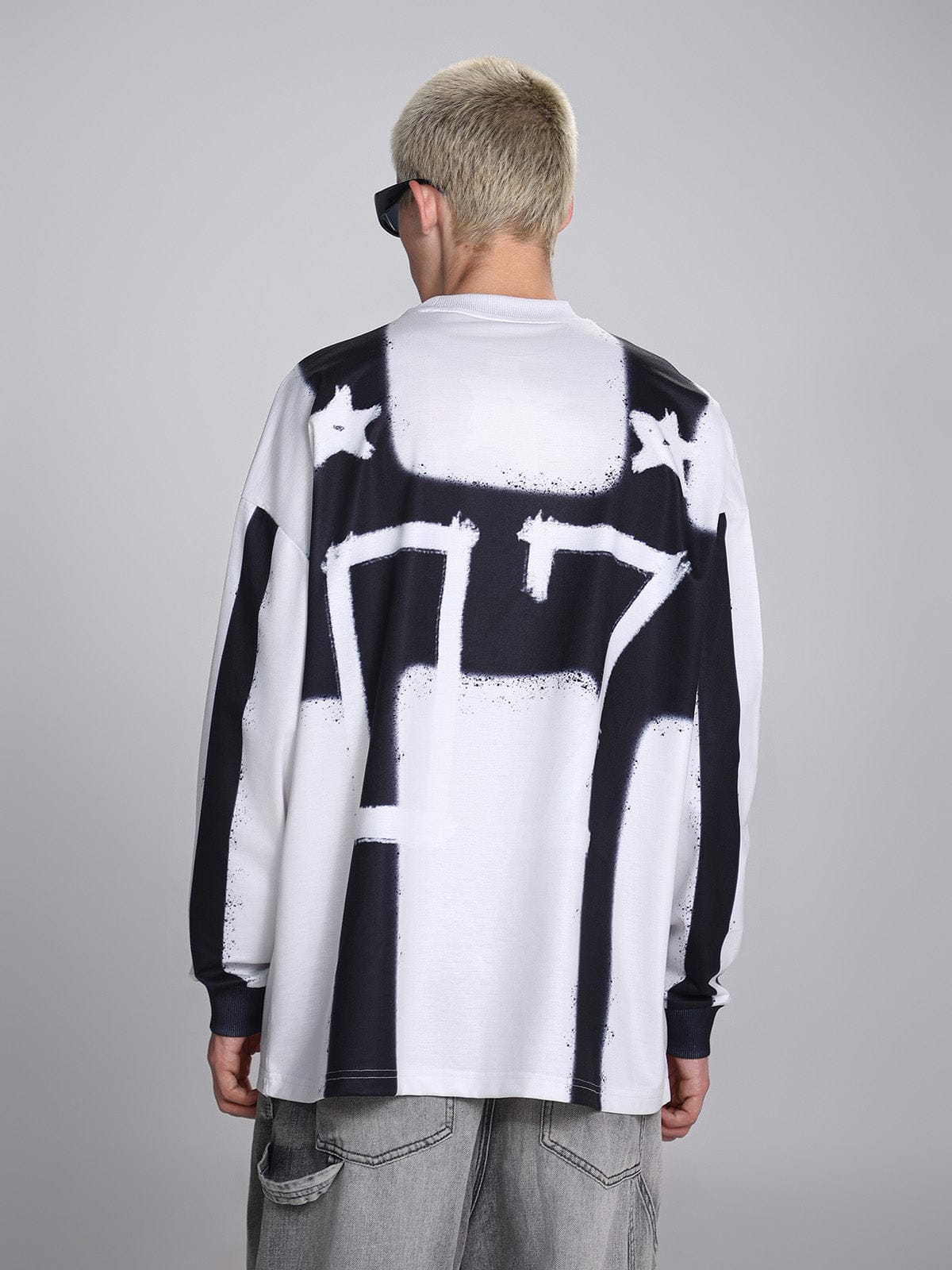 Long Sleeve Color Contrast