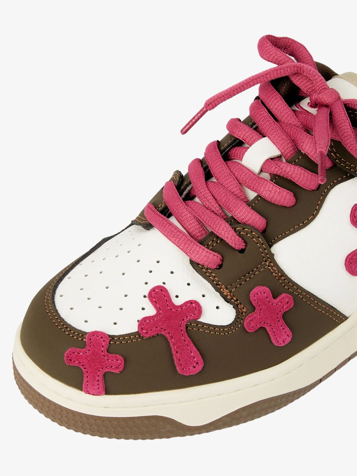 Sneakers Splicing Skateboard