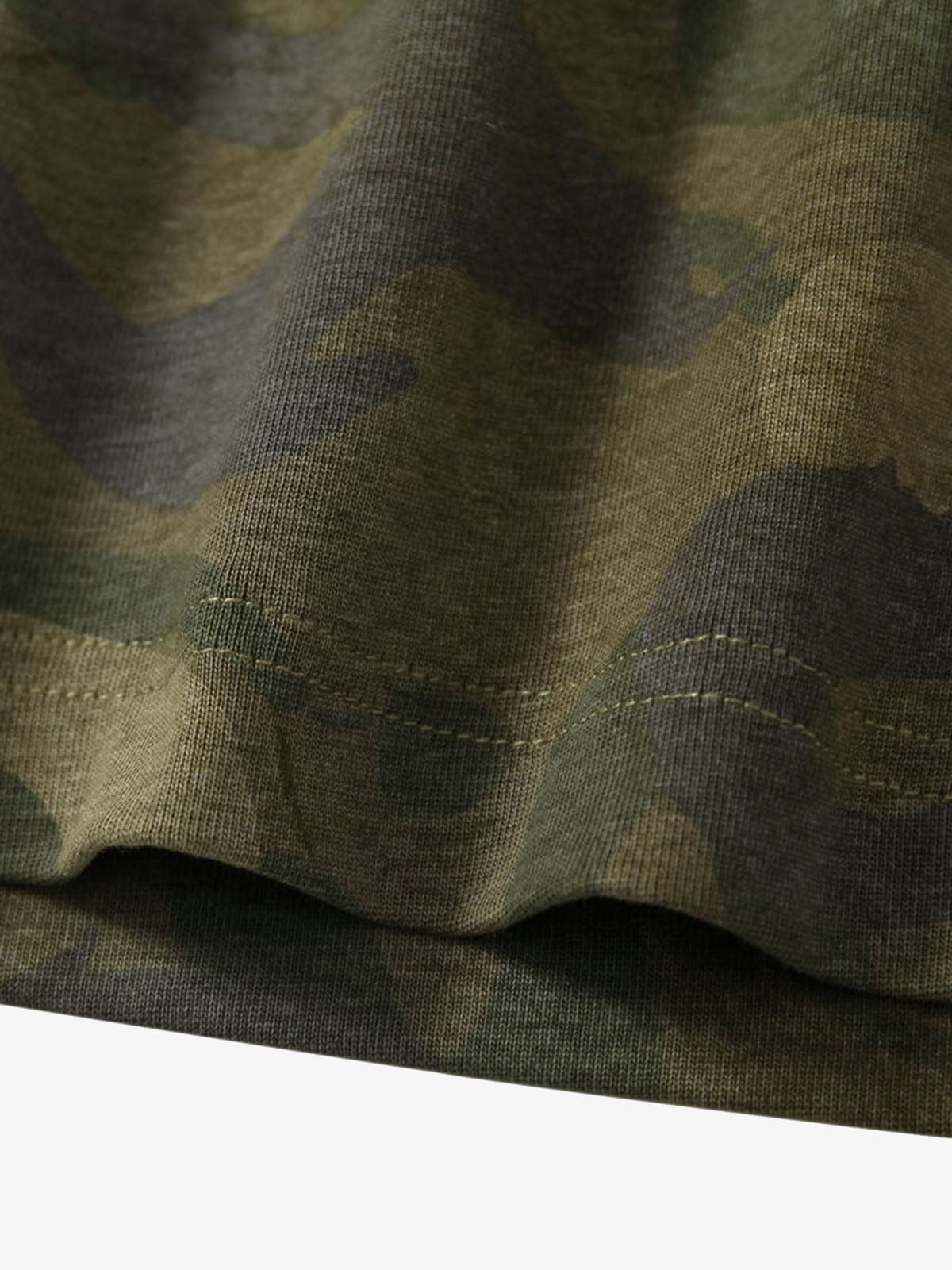 Long Sleeve Camo Splice