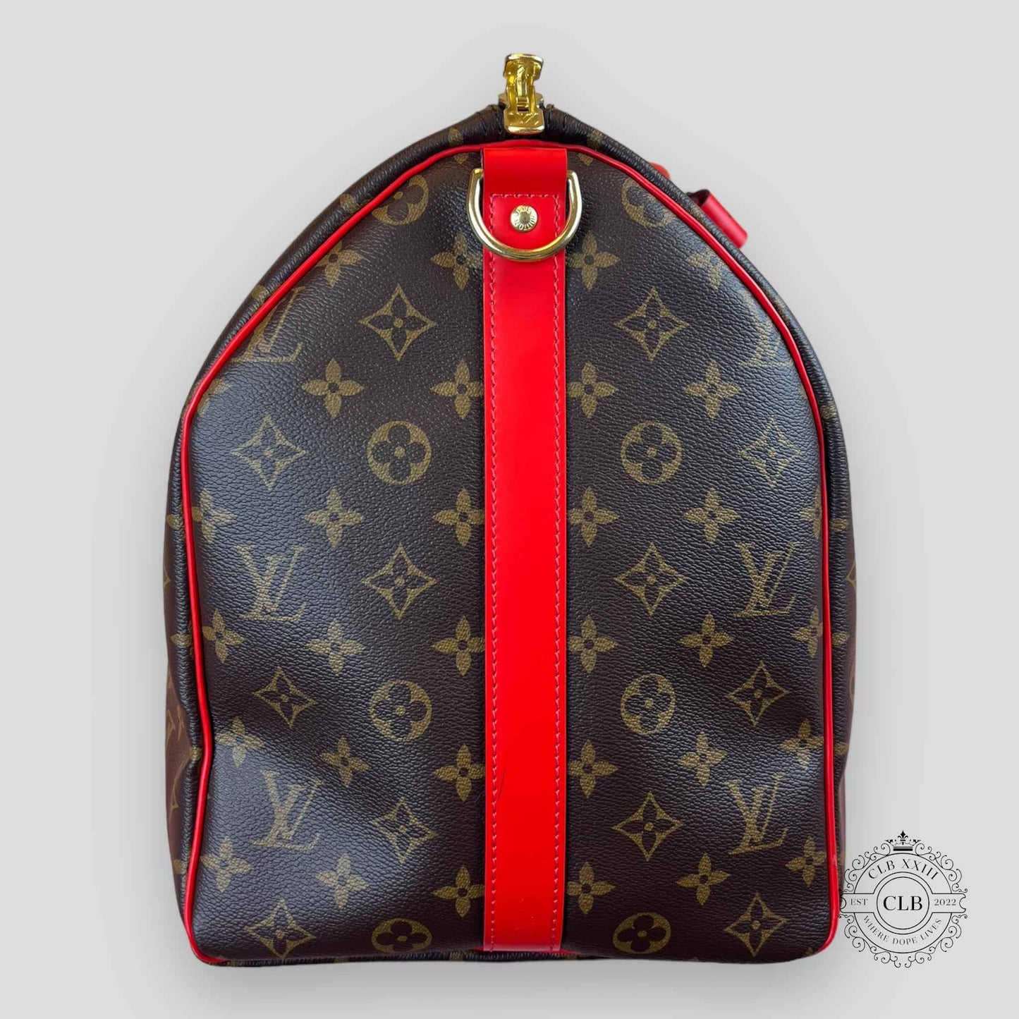LOUIS VUITTON KEEPALL BANDOULIERE 50 - COQUELICOT