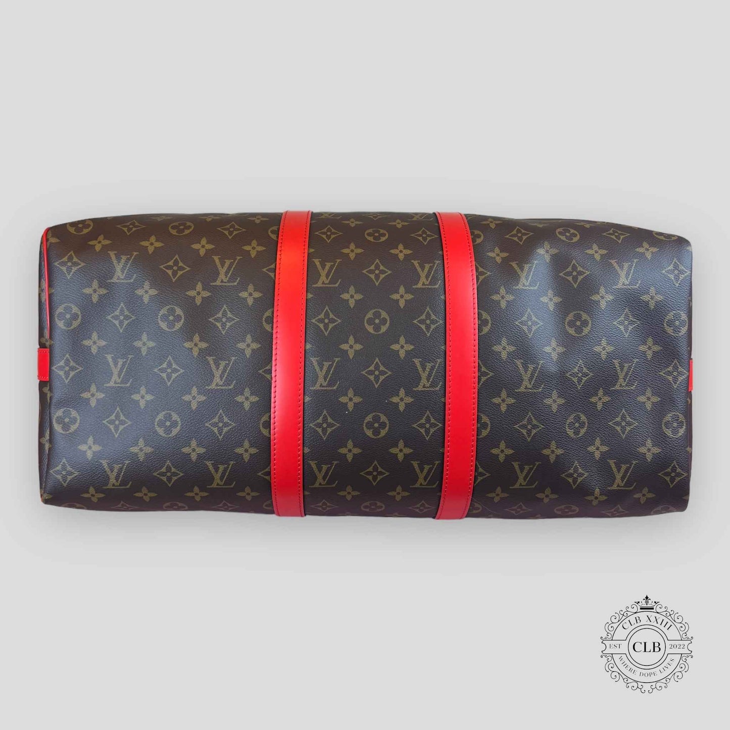LOUIS VUITTON KEEPALL BANDOULIERE 50 - COQUELICOT