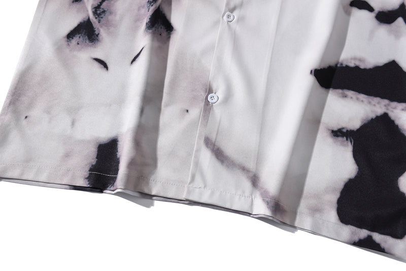 Vintage Face Print Shirt