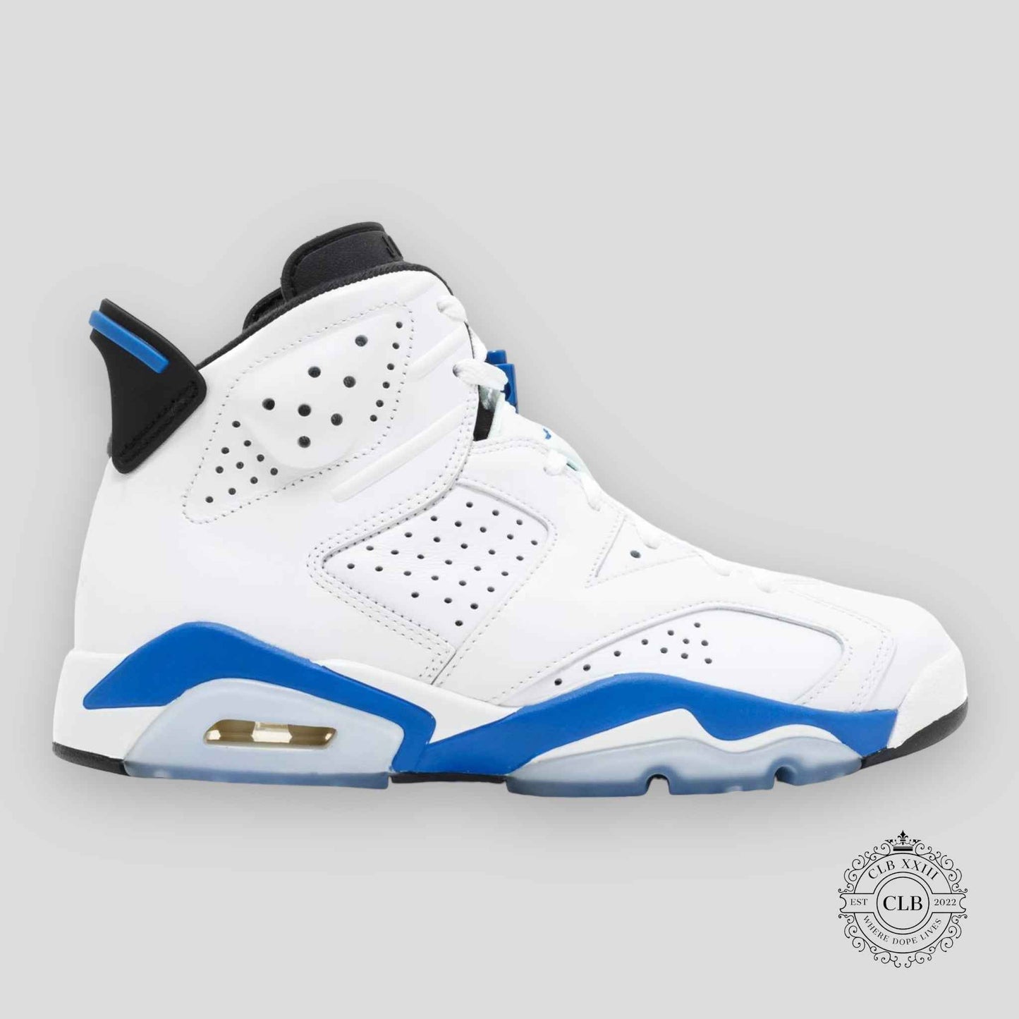 AIR JORDAN 6 RETRO "SPORT BLUE"